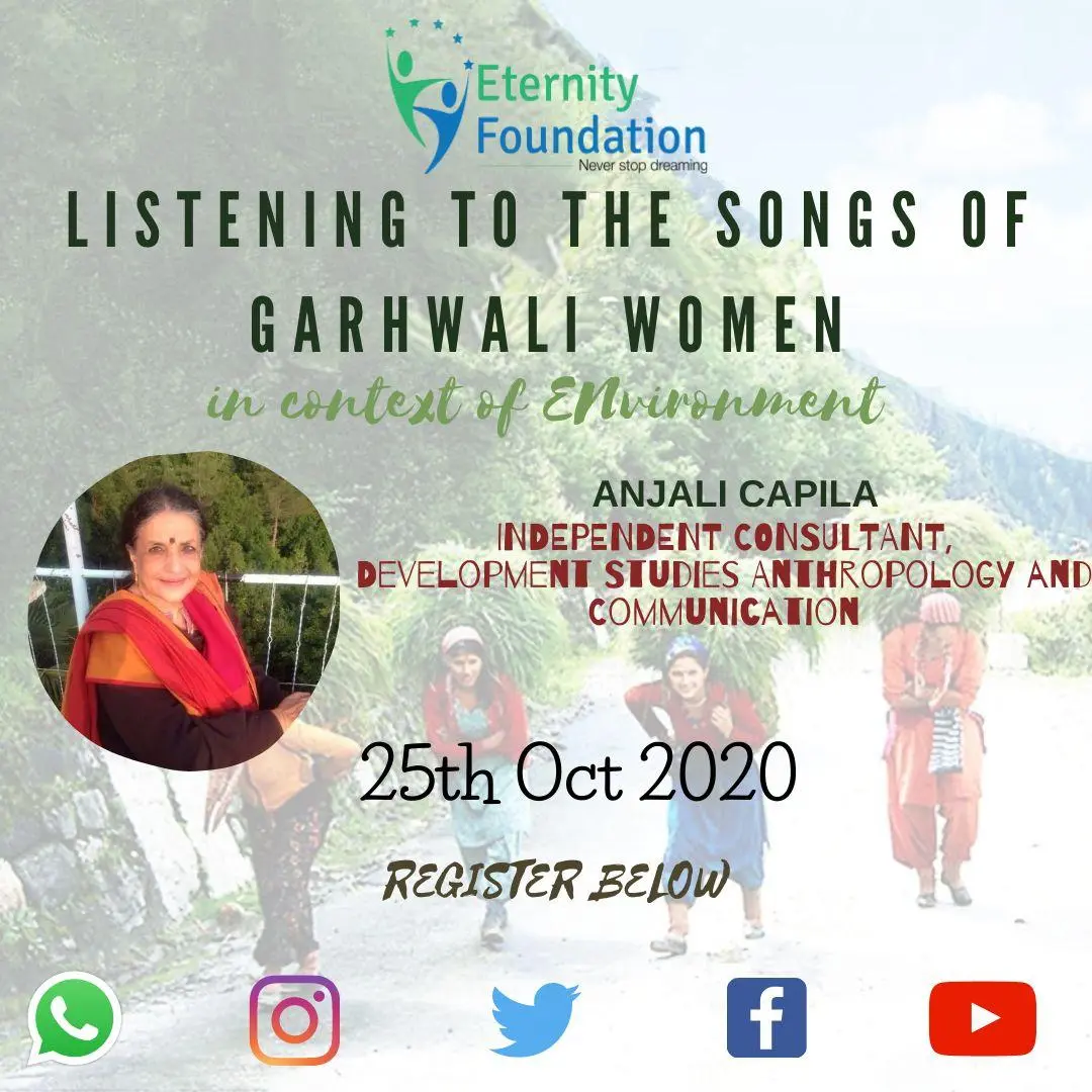 Listening to the voices of Garhwali Women, in context of the environment